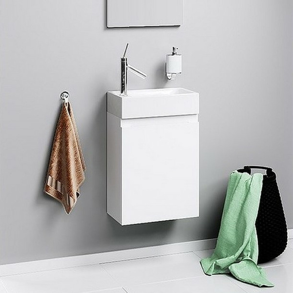 Тумба под раковину Aqwella Леон 40 Ln-MP.01.04/W