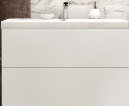 База под раковину подвесная Art&Max AM-Verona-Push-900-2C-SO-BI-TS Белый матовый