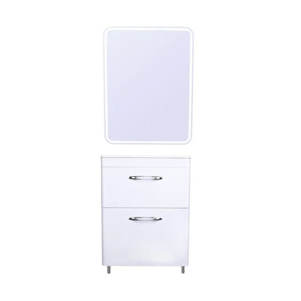 Тумба под раковину напольная Style Line Каре СС-00002265 белый