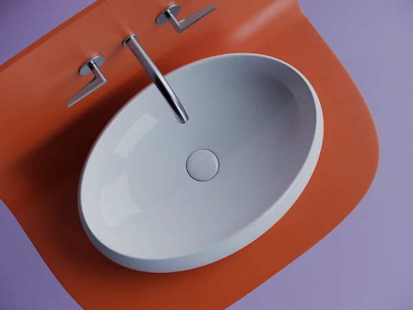 Раковина накладная (56х39) Ceramica Nova ELEMENT CN5033