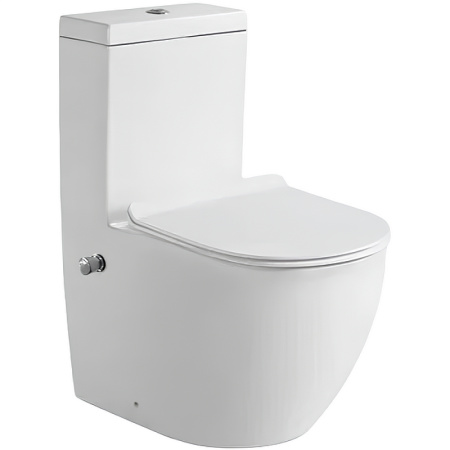 Унитаз напольный с функцией биде SantiLine SL-5011SM-BD