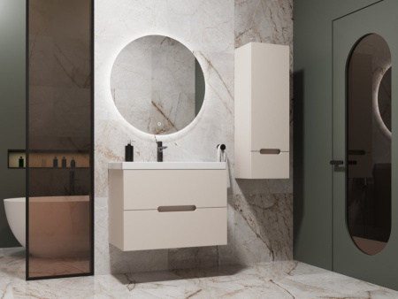 Тумба без раковины подвесная 60 см Style Line Матис ЛС-00002310 кремовый матовый