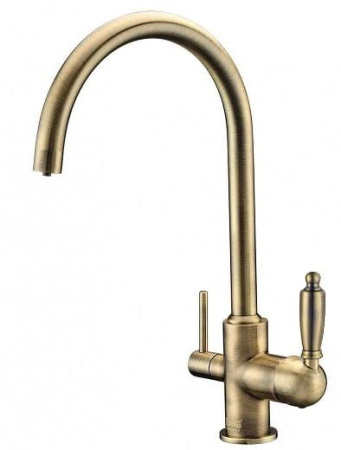 Смеситель для кухни с подключением к фильтру Zorg ZR 317 YF-33 BR