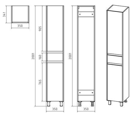 Пенал Misty Алиса 35 Э-Али0501-01Л левый