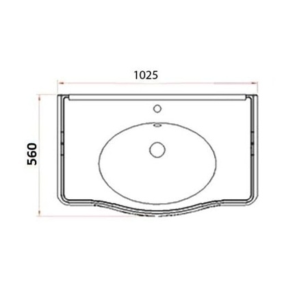 Раковина BelBagno Tintoretto BB105TINL