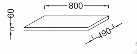 Столешница Jacob Delafon Terrace EB1193-N05