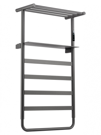 Полотенцесушитель электрический WONZON & WOGHAND DÜSSELDORF, темный графит WW-A208-GM