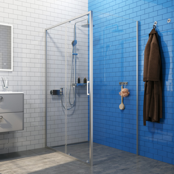 Душевое ограждение IDDIS Zodiac глянцевый алюминиевый профиль 120х90х195 см (ZOD6CS0i23)