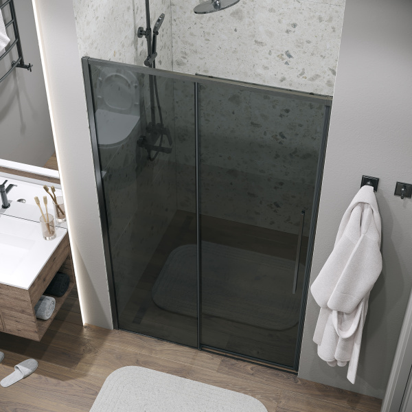 Душевая дверь (140х195) Grossman Galaxy 100.K33.01.140.42.10, раздвижная