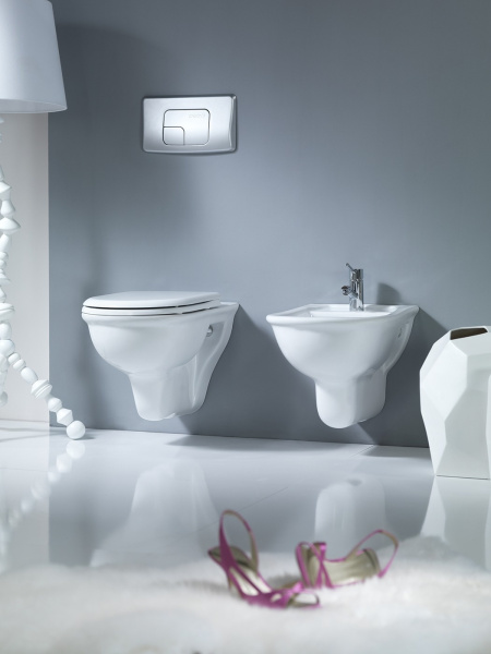 Унитаз подвесной с функцией биде Creavit Selin SL320-00CB00E-0000