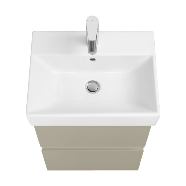 Тумба под раковину Roca Oleta 50 капучино, 2 ящика, A857638515