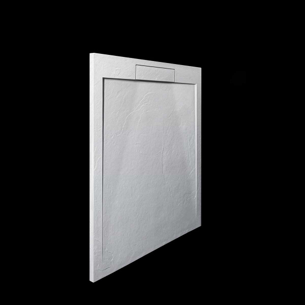 Душевой поддон из искусственного камня (90х90) Vincea VST-4SRL9090W, белый матовый