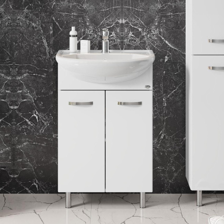 Тумба под раковину напольная Onika Коралл 55 105558 без раковины