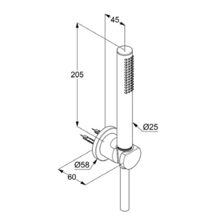 Душевой набор Kludi Nova Fonte 2085005-15