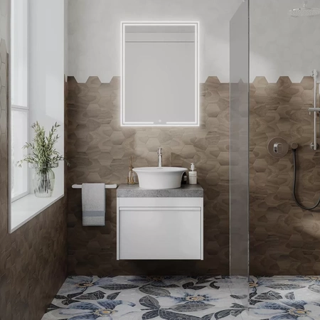 Тумба под раковину Kerama Marazzi Modula MO.60.1+1\WHT