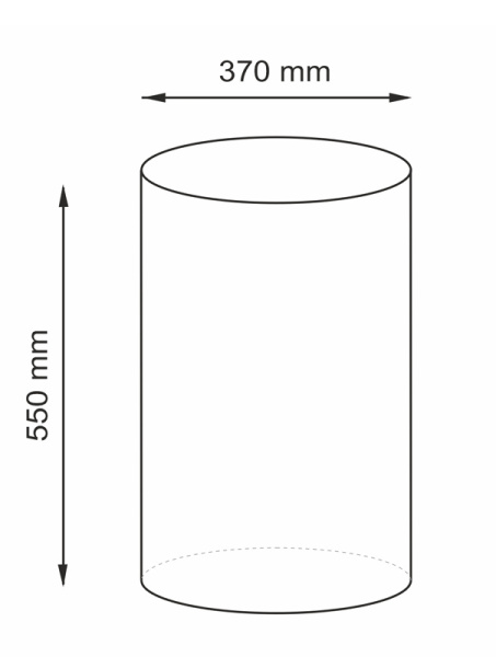 Корзина для белья WasserKRAFT Rossel WB-571