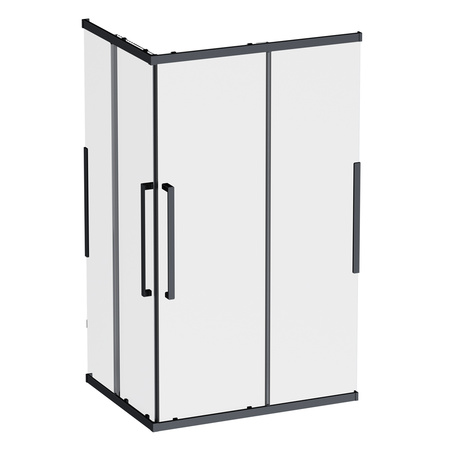 Душевой уголок AM.PM Func 120x90 W84G-403-12090-BТ черный матовый