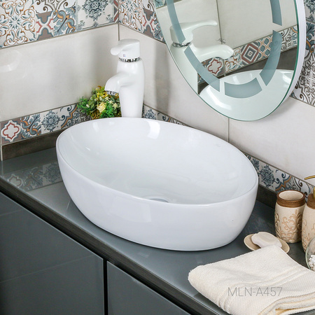 Раковина накладная (62,5х42) Melana A457-805