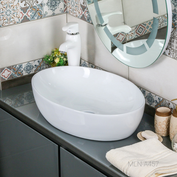 Раковина накладная (62,5х42) Melana A457-805