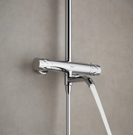 Душевая система с изливом Arrow AG3317SHU1CP хром