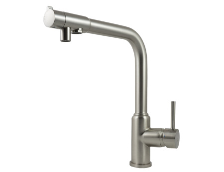 Смеситель для кухни с фильтром Kaiser Teka БР13044-5, серебристый