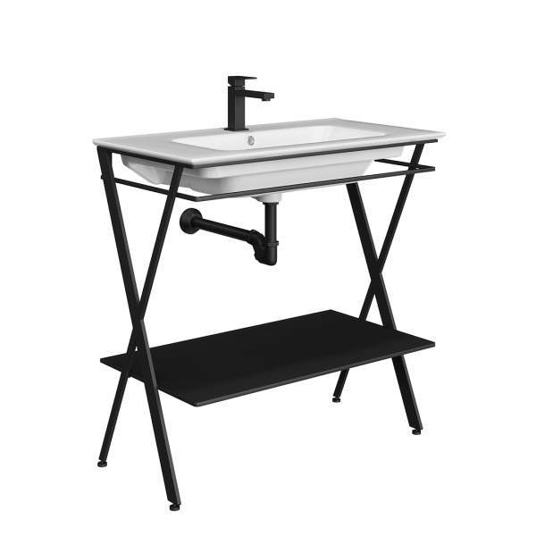 Консоль под раковину Kerama Marazzi Piano Next 85 PIA.N.85\BLK