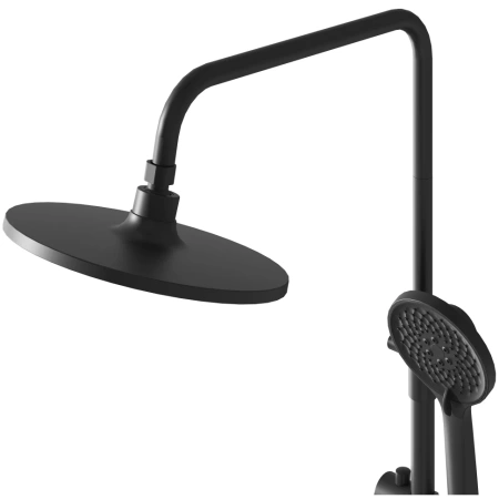 Душевая система Grossman Galaxy 500.K35.01.210 черный матовый