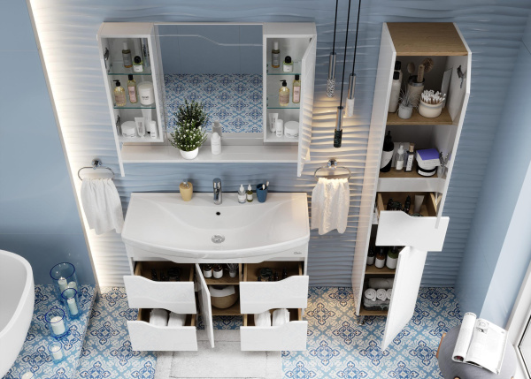 Зеркало-шкаф Onika Веронэлла 105 (102,4x73) 210506