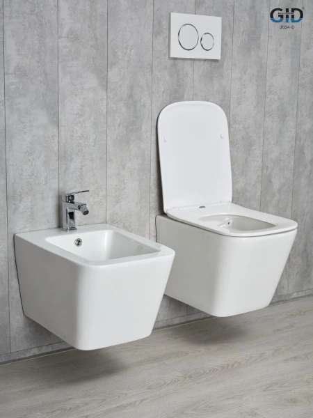 Подвесной унитаз безободковый Gid Tr2143