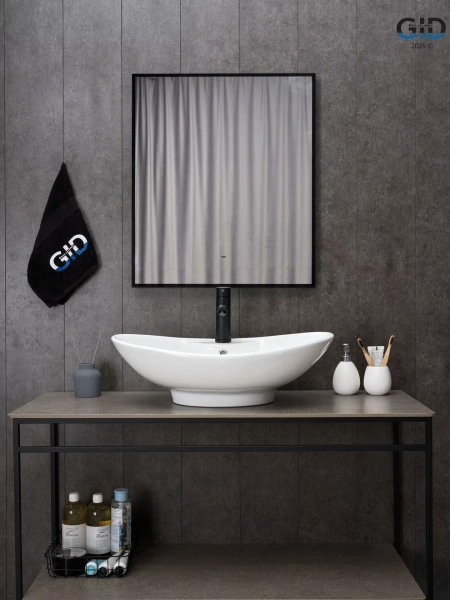 Раковина накладная (65х43,5) Gid N9004