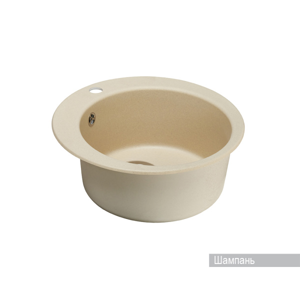 Кухонная мойка Aquaton Иверия 1A711032IV290 шампань