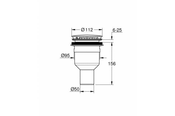 Душевой трап для душа Grohe 49533 000 (49533000)