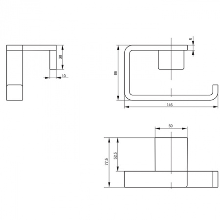 Бумагодержатель TOTO Neorest/LE YH900
