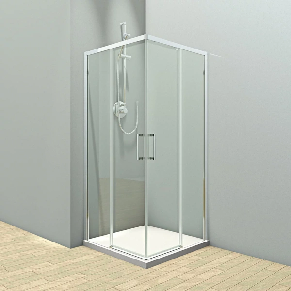 Душевой угол Veconi Rovigo RV-47, (100x100) RV47-100-01-C4