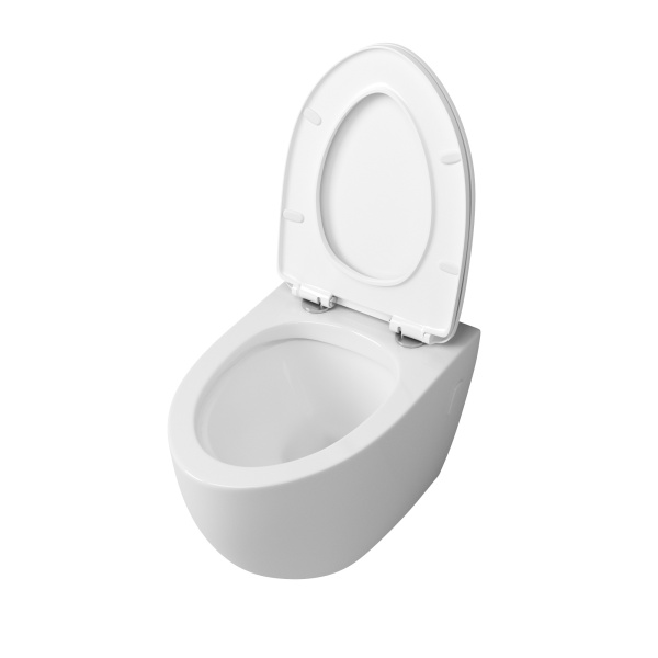 Унитаз подвесной безободковый Grossman  GR-4451S с сиденьем микролифт