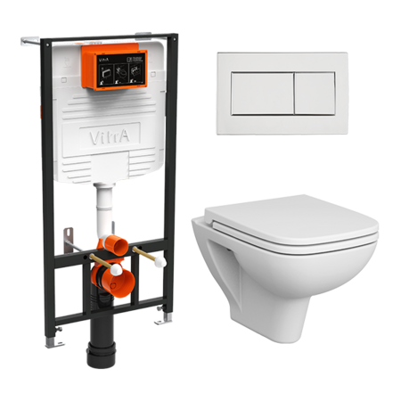 Инсталляция Vitra Uno с унитазом Vitra S20, 9004B003-7207