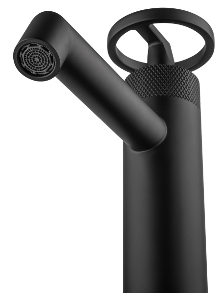 Смеситель для раковины WONZON & WOGHAND, черный матовый WW-H1065-MB