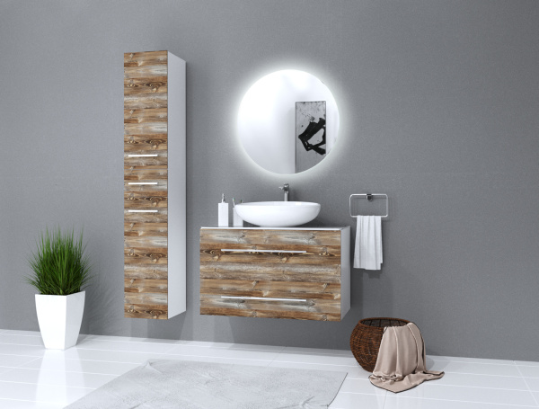 Зеркало (80х80)  Marka One Aurora 80 У85578