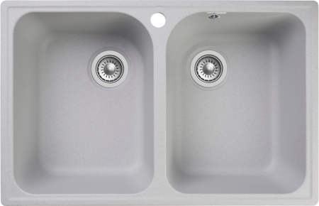 Кухонная мойка GranFest Quartz 15, 15 серый