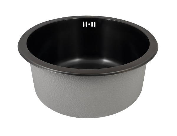 Мойка кухонная KAISER 43x43x17,8 графит (KSM-4302)