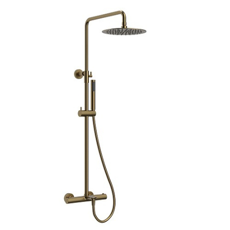 Душевая система с термостатом Raiber Graceful RPG-007 золото