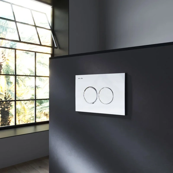 Комплект унитаза с инсталляцией Am.Pm MasterFit Sense IS100151.741701 с сиденьем микролифт, кнопка хром гялнец