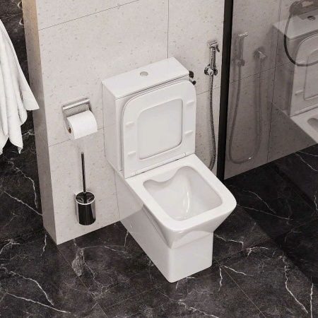 Унитаз компакт Cerutti SPA Ellero CT8458 с бачком и сиденьем Микролифт