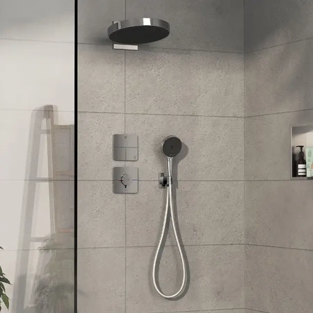 Термостат для душа Hansgrohe ShowerSelect Comfort Q 15589000 хром