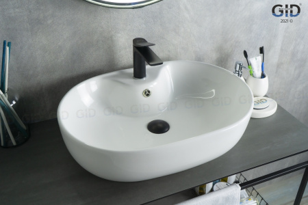 Раковина накладная (59х41) Gid N9163