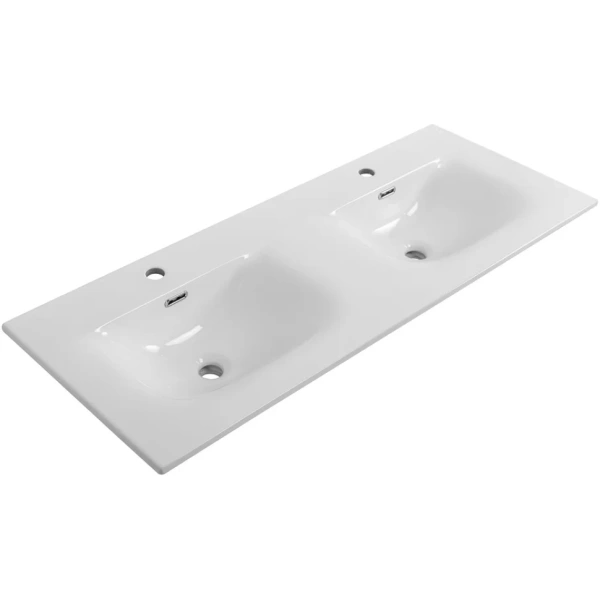 Керамическая раковина с двумя чашами CEZARES CZR-8099-120-2