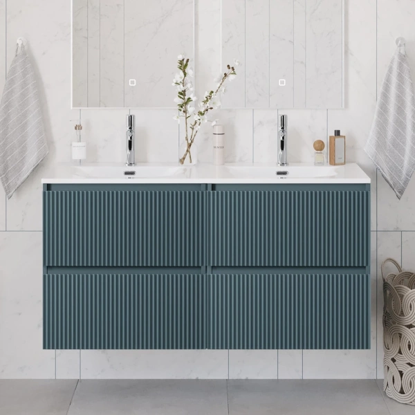 Тумба под раковину 120 BelBagno Uno UNO-1200-4C-SO-AO голубой матовый, без раковины