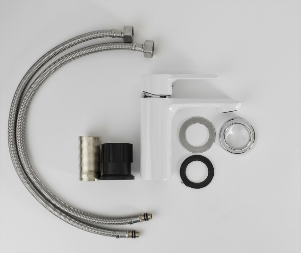 Смеситель для раковин ESKO SORRENTO WHITE (SR 26W)