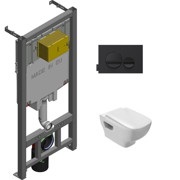 Комплект унитаз с инсталляцией Jacob Delafon Struktura E21750RU-00