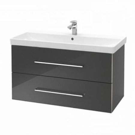 Тумба с раковиной Villeroy&Boch 2DAY2 A98000WB+71758001